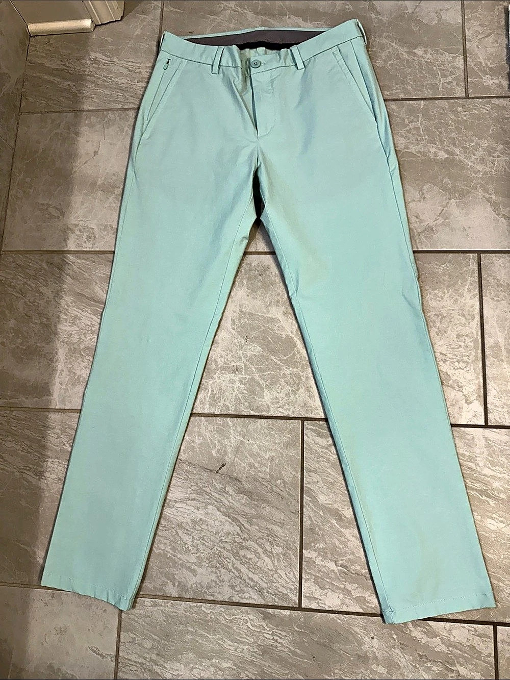 Vineyard Vines OTG On-The-Go Pant Men's Sage Green Pants Waist 32 Inseam 32